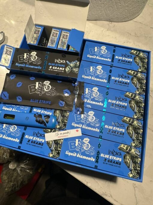 New Blue Besos Strips 2g Disposable