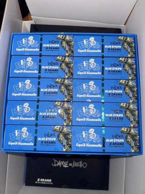 New Blue Besos Strips 2g Disposable