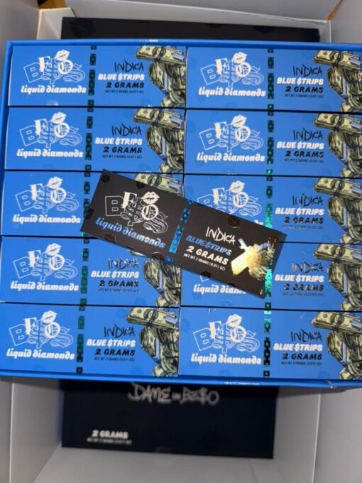 New Blue Besos Strips 2g Disposable